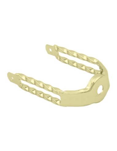 Spring Fork Double Square Twisted Crown Gold.
